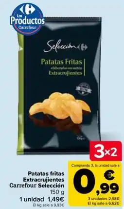 Carrefour Carrefour - patatas fritas extracrujientes selección oferta