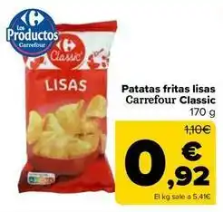 Carrefour Carrefour - patatas fritas lisas classic oferta