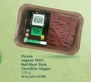 Carrefour Carrefour veggie - picada vegetal 100% red meat style oferta