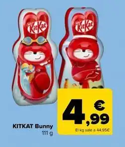 Carrefour Kit kat - bunny oferta