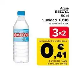 Carrefour Bezoya - agua oferta