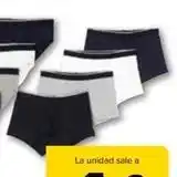 Carrefour Pack 4 boxer o slip punto hombre oferta