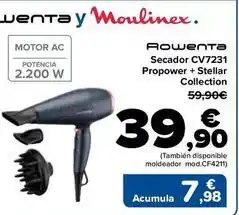 Carrefour Rowenta - secador cv7231 propower + stellar collection oferta