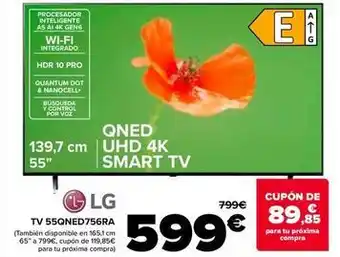 Carrefour Lg - tv 55qned756ra oferta