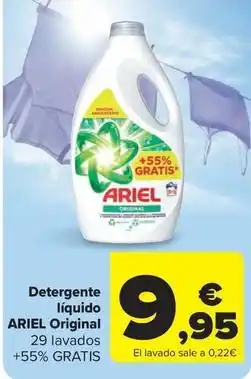 Carrefour Market Ariel - detergente liquido original oferta