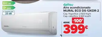 Carrefour Daitsu - aire acondicionado mural eco ds-12kdr-2 oferta