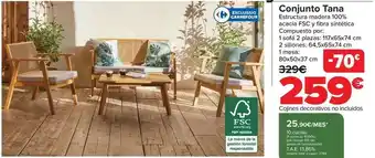 Carrefour Conjunto tana oferta