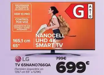 Carrefour Lg - tv 65nano766qa oferta