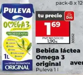 Dia Puleva - bebida láctea omega 3 original oferta