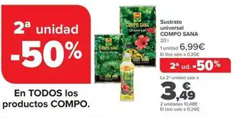 Carrefour Compo sana - sustrato universal oferta