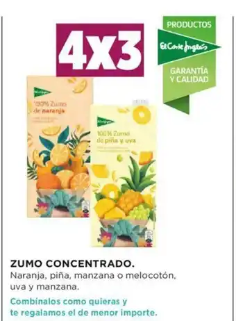 Hipercor Zumo Concentrado oferta