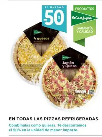 Hipercor En Todas Las Pizzas Refrigeradas oferta