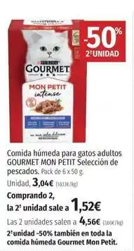 El Corte Inglés Purina - comida húmeda para gatos adultos oferta