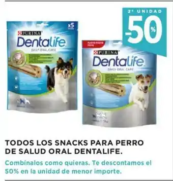 Hipercor Todos Los Snacks Para Perro De Salud Oral Dentalife oferta