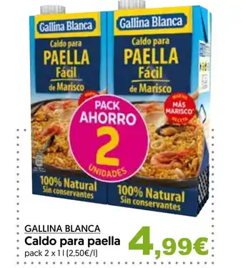 Hiper Usera Caldo para PAELLA oferta