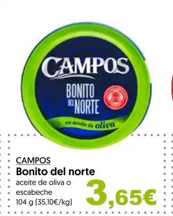 Hiper Usera Bonito del norte oferta