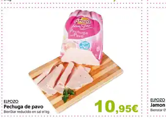 Hiper Usera Pechuga de pavo BienStar reducido en sal el kg oferta