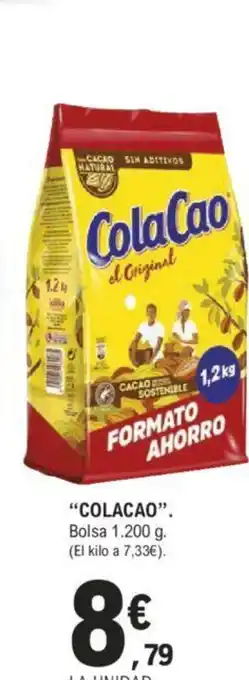 E.Leclerc "COLACAO". Bolsa 1.200 g. oferta