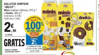 E.Leclerc GALLETAS SIMPSON "ARLUY". oferta