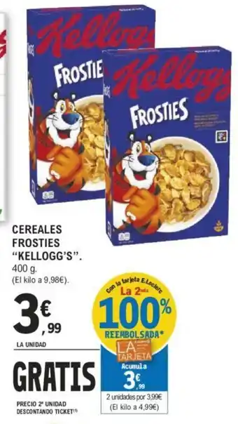 E.Leclerc CEREALES FROSTIES “KELLOGG'S”. oferta