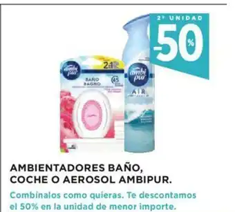 Hipercor Ambientadores Baño, Coche O Aerosol Ambipur. oferta