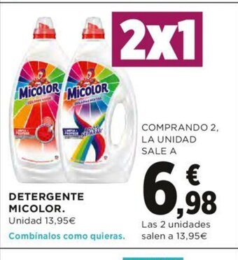 Hipercor Detergente Micolor oferta