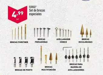 ALDI Ferrex Sset De Brocas Especiales oferta