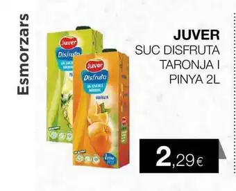 Plusfresc Juver Suc Disfruta Taronja Pinya 2L oferta