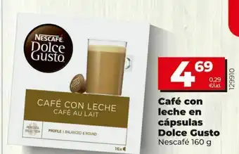 Dia Cápsulas de café dolce gusto oferta