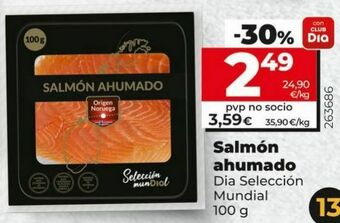 Dia Salmón ahumado dia oferta