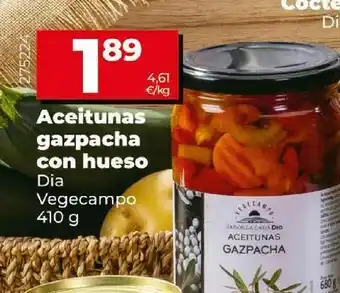 Dia Aceitunas gazpacha con hueso dia vegecampo oferta