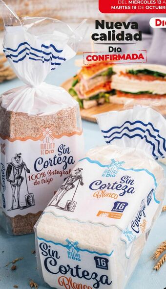 Dia Pan de molde dia oferta