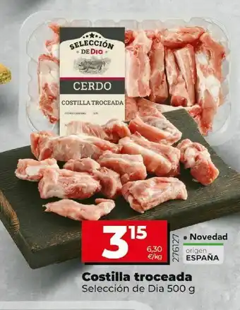 Dia Costillas troceadas oferta