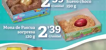 Mona de Pascua sorpresa 120 g