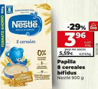 Dia Papilla 8 cereales bifidus nestlé oferta