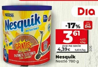 Dia Nesquik oferta