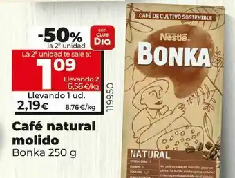 Dia Café natural molido bonka oferta