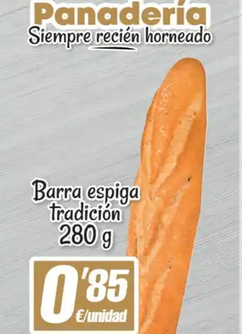 SPAR Fragadis Barra espiga tradición 280 g oferta