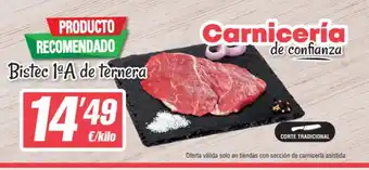 SPAR Fragadis Bistec 1ºA de ternera oferta