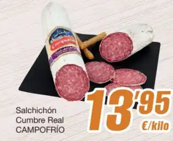 SPAR Fragadis Salchichón Cumbre Real CAMPOFRÍO oferta