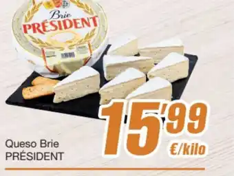 SPAR Fragadis Queso Brie PRÉSIDENT oferta