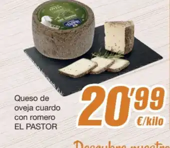 SPAR Fragadis Queso de oveja cuardo con romero oferta