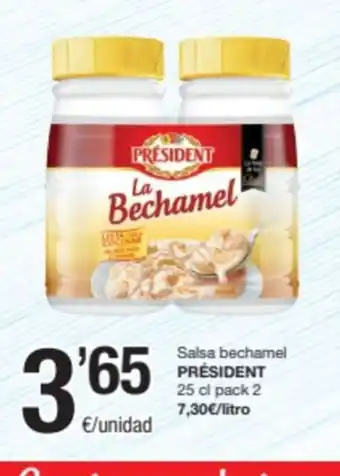 SPAR Fragadis Salsa bechamel PRÉSIDENT oferta