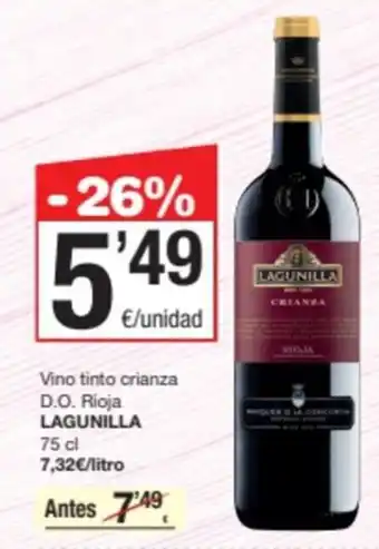 SPAR Fragadis Vino tinto crianza D.O. Rioja oferta