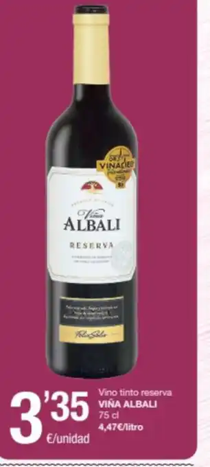 SPAR Fragadis Vino tinto reserva VIÑA ALBALI oferta