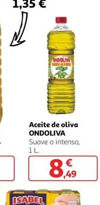 Alcampo Aceite de oliva ONDOLIVA oferta