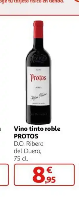 Alcampo Vino tinto roble PROTOS oferta