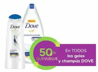 Carrefour En todos los geles y champús dove oferta