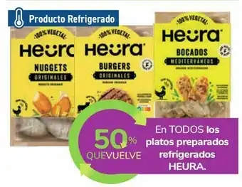 Carrefour En todos los platos preparados refrigerados heura oferta
