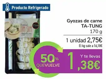 Carrefour Gyozas de carne ta-tung oferta